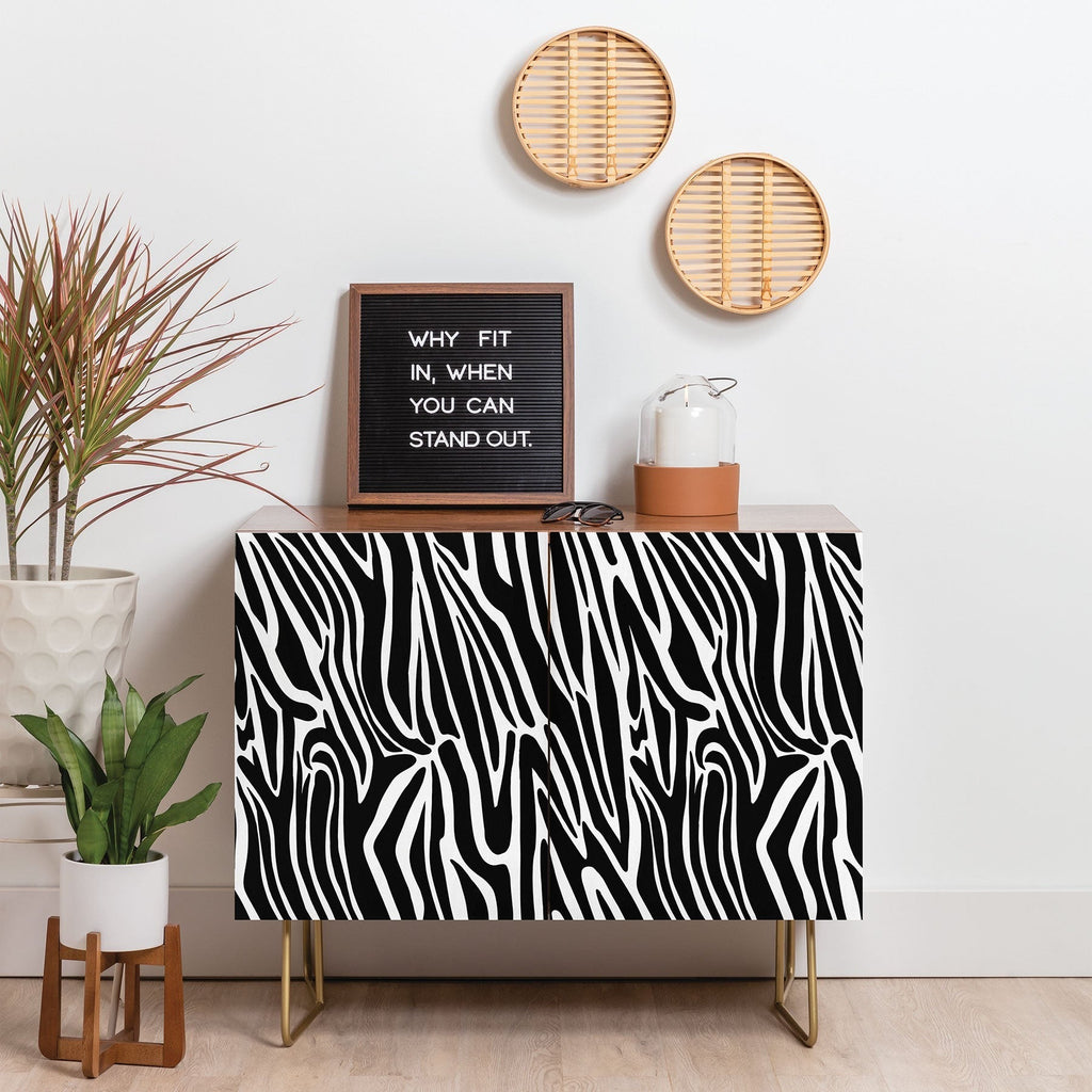 Jennifer Labre Wild Zebra Credenza