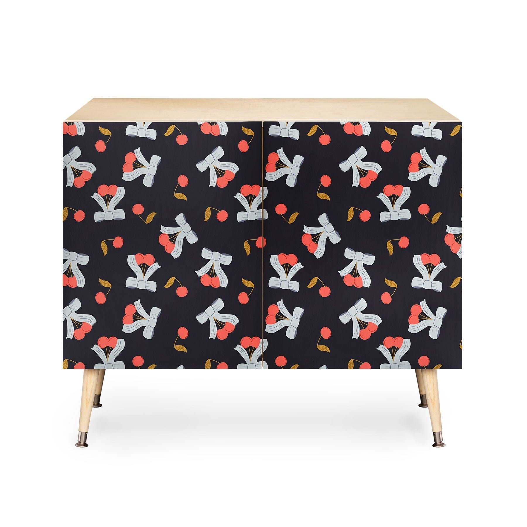 Jennifer Labre Cherries and Bows Credenza