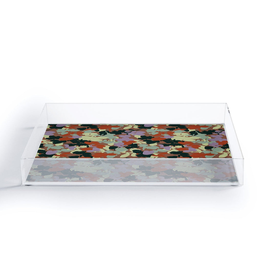 Marta Barragan Camarasa Retro Bloom Medley Acrylic Tray