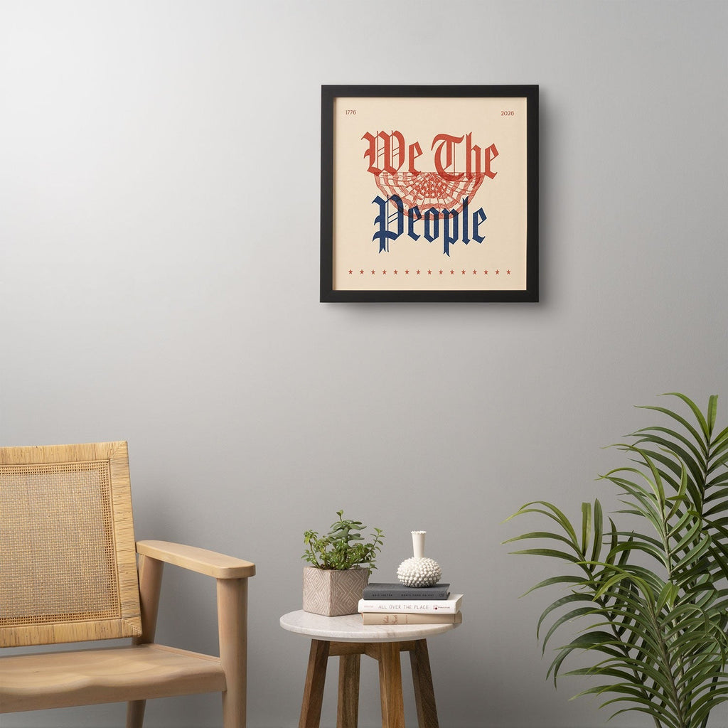 DENY Designs We The People ii Framed Wall Art