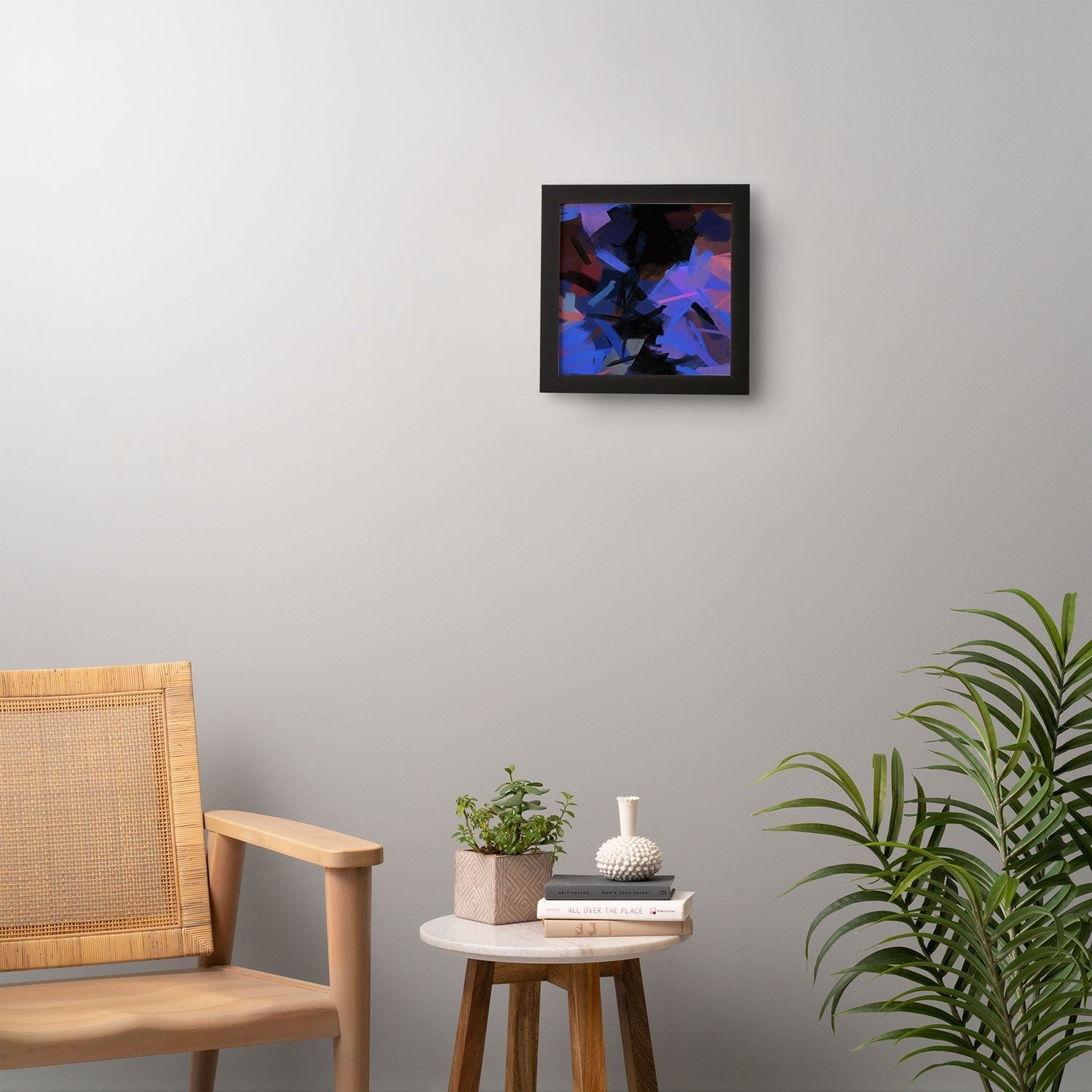 83 Oranges Midnight Sparks Framed Wall Art