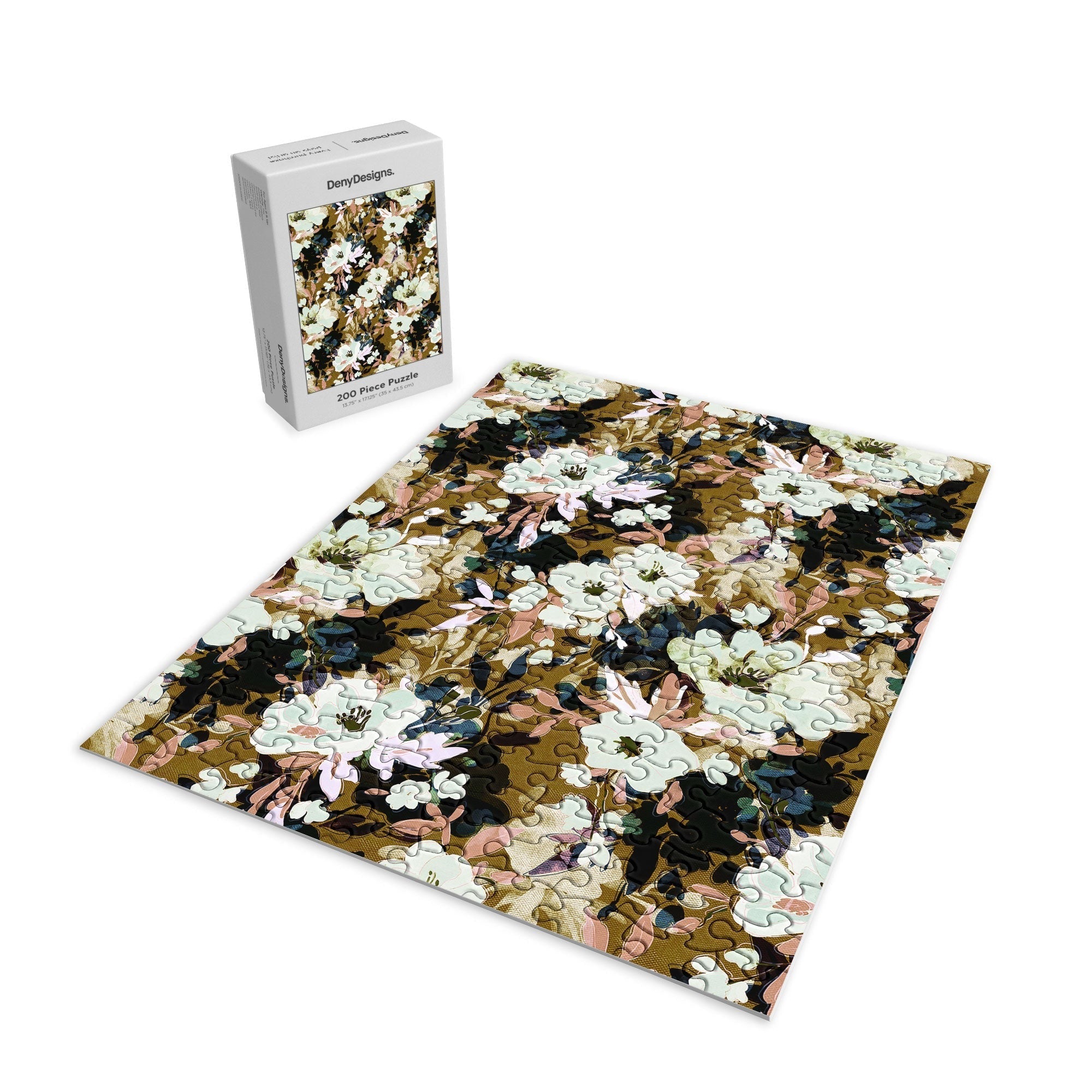 Marta Barragan Camarasa Romantic Floral Fusion Puzzle