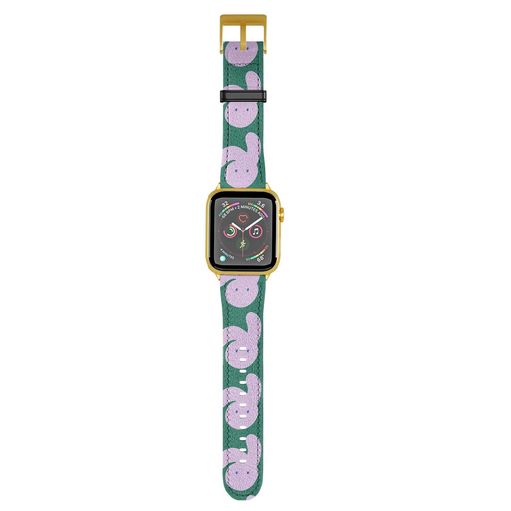 Camilla Foss Pebbles and Rabbit Apple Watch Band