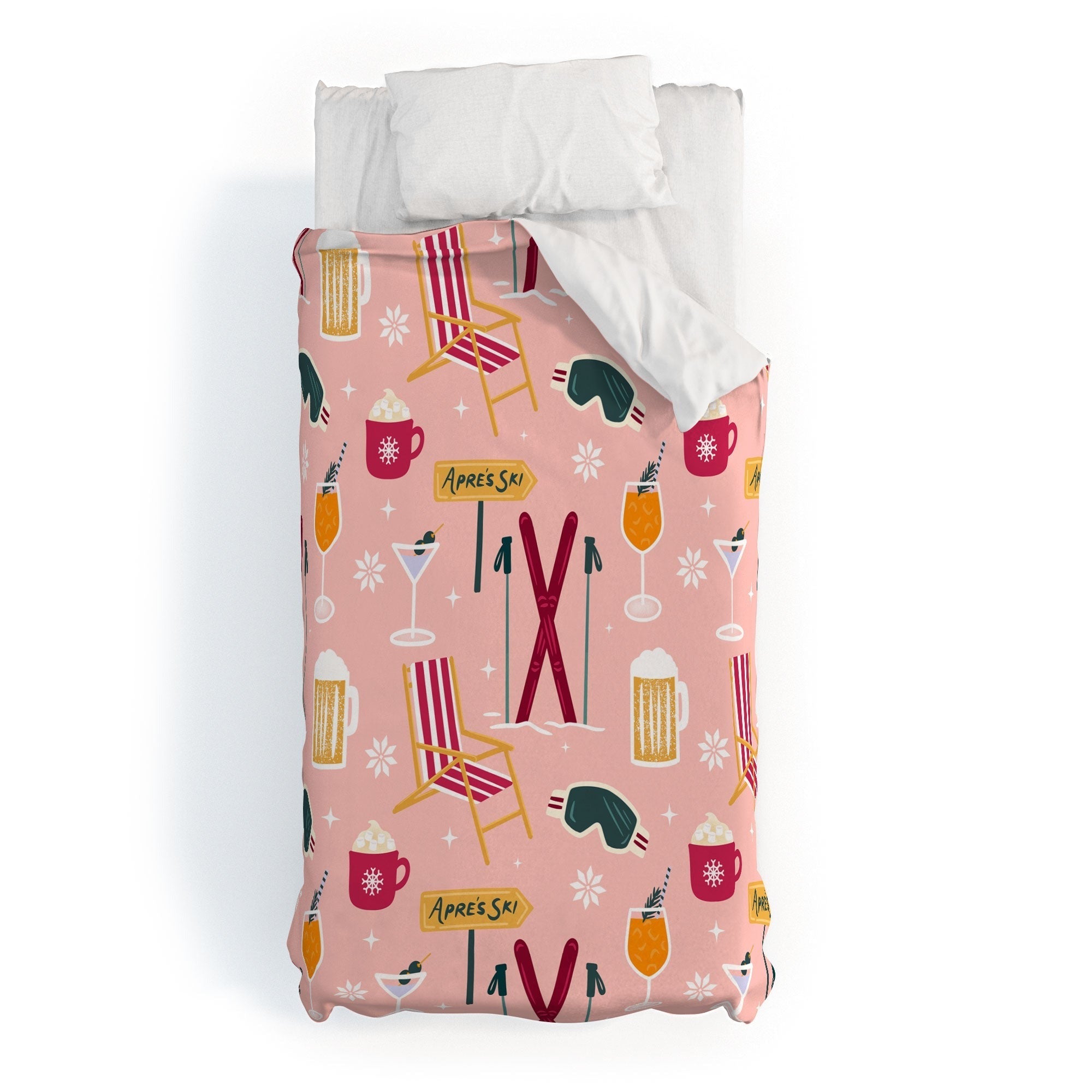 Design by Spark Apres Ski Holiday Duvet Cover