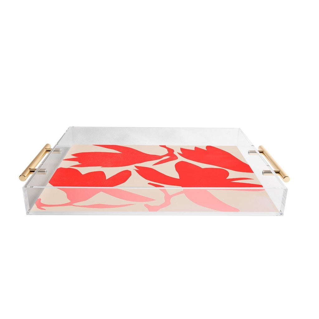Garima Dhawan magnolia 12 Acrylic Tray