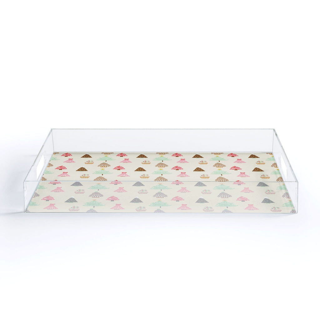 Design by Spark Christmas Tree Delight Acrylic Tray