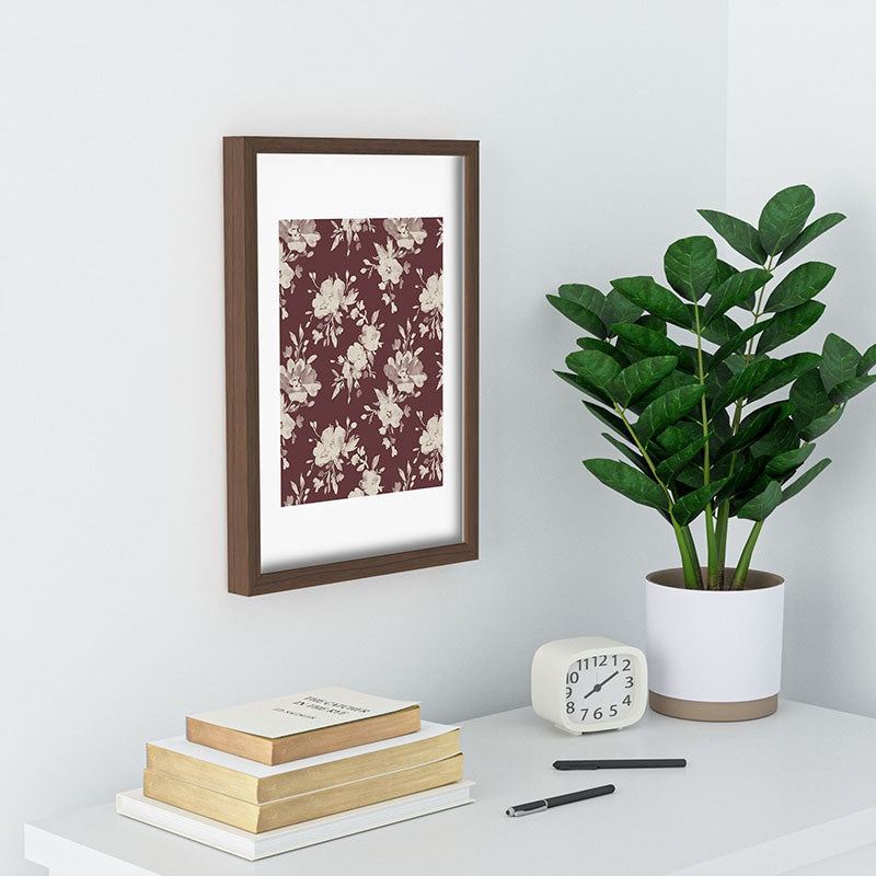 Marta Barragan Camarasa Antique Petal Romance Recessed Framing Rectangle