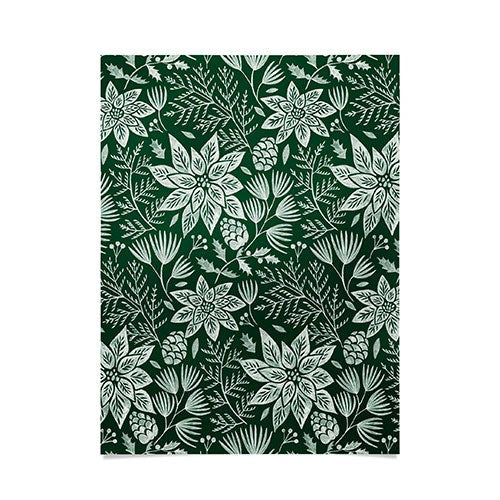 Pimlada Phuapradit Christmas Poinsettia Poster