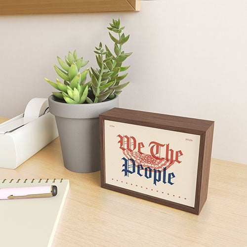 DENY Designs We The People ii Framed Mini Art Print