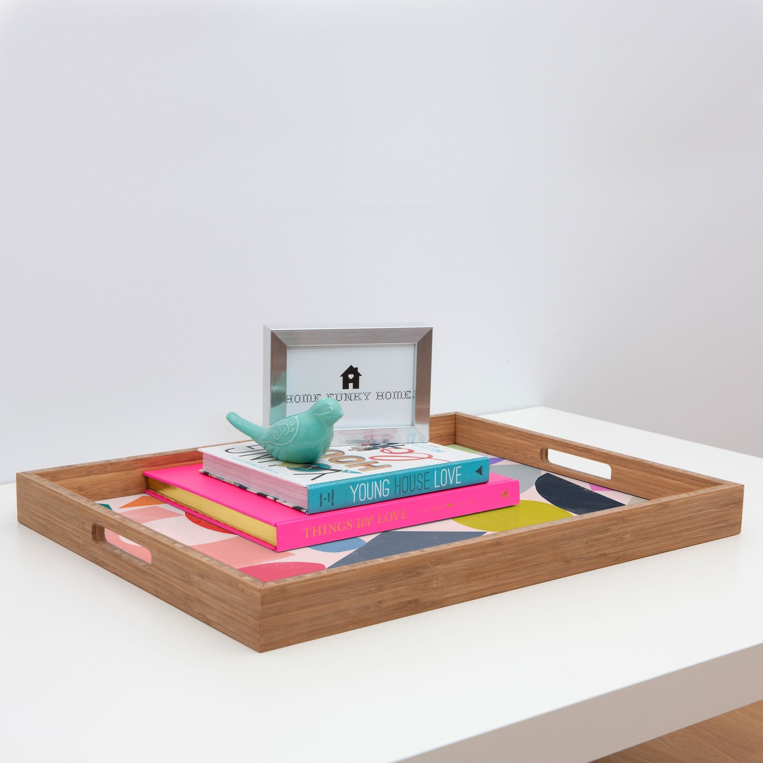 Garima Dhawan Colored Toys 4 Rectangular Tray