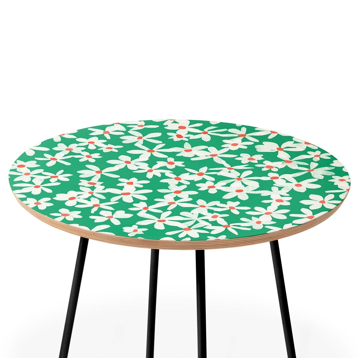 Garima Dhawan wildflowers 15 Round Side Table