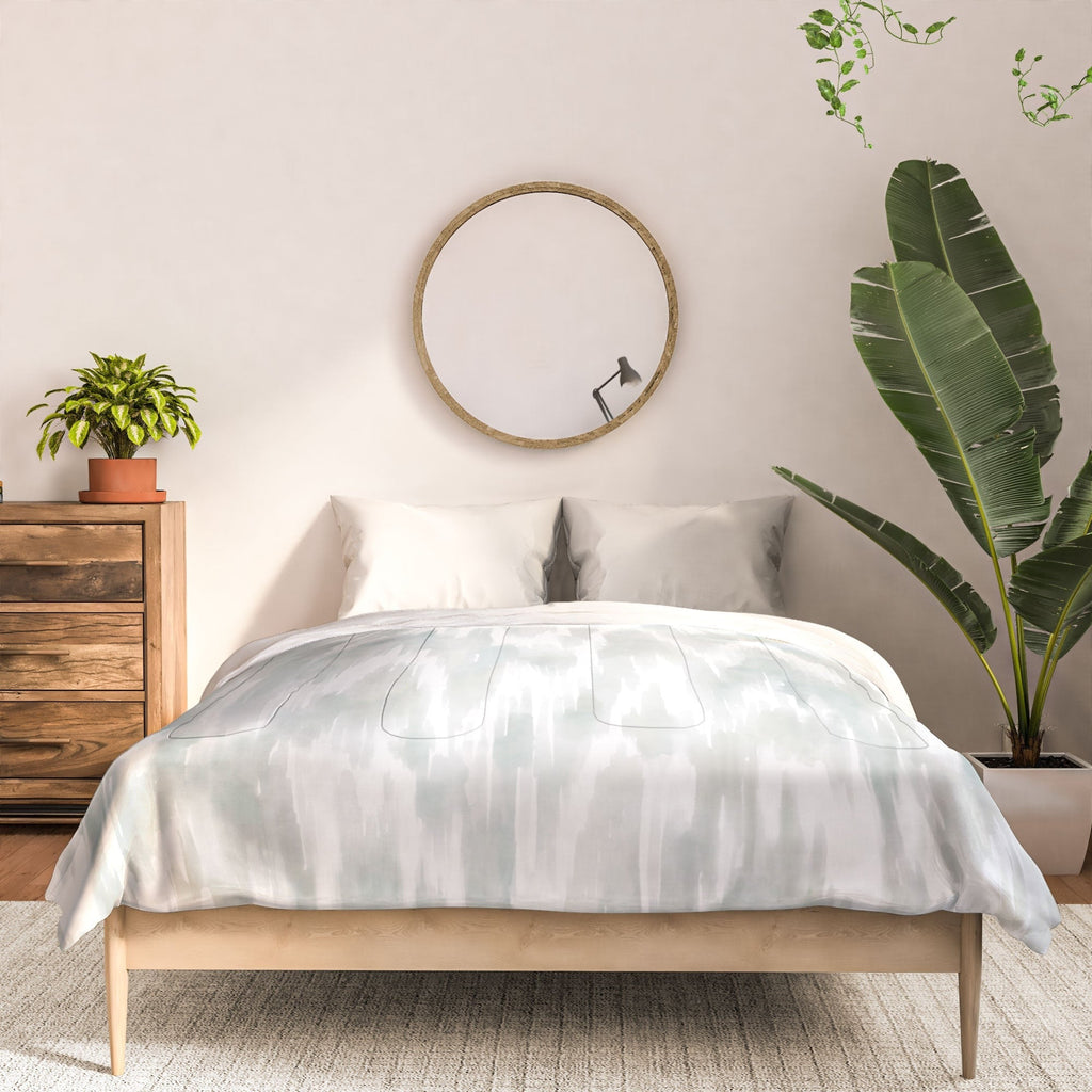 Jacqueline Maldonado Watercolor Wood Grain Comforter
