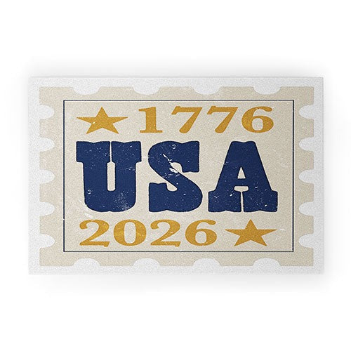 DENY Designs USA Stamp Welcome Mat