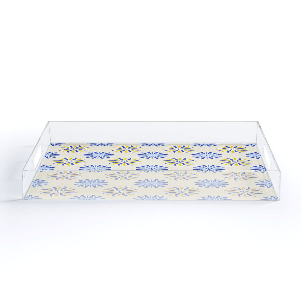 Design by Spark Dolce Vita Radial Sun Flames Acrylic Tray