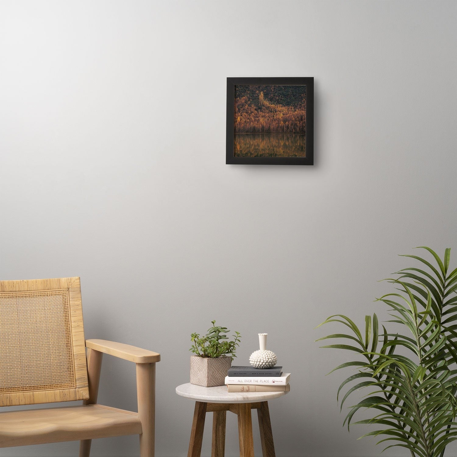 Hannah Kemp Fall Lake Framed Wall Art