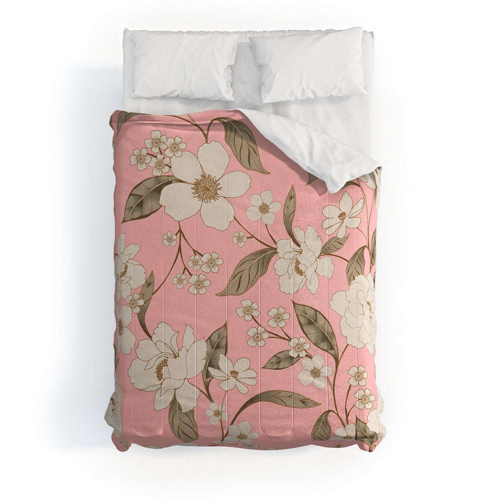 Gabriela Fuente Roberta in Pink Comforter