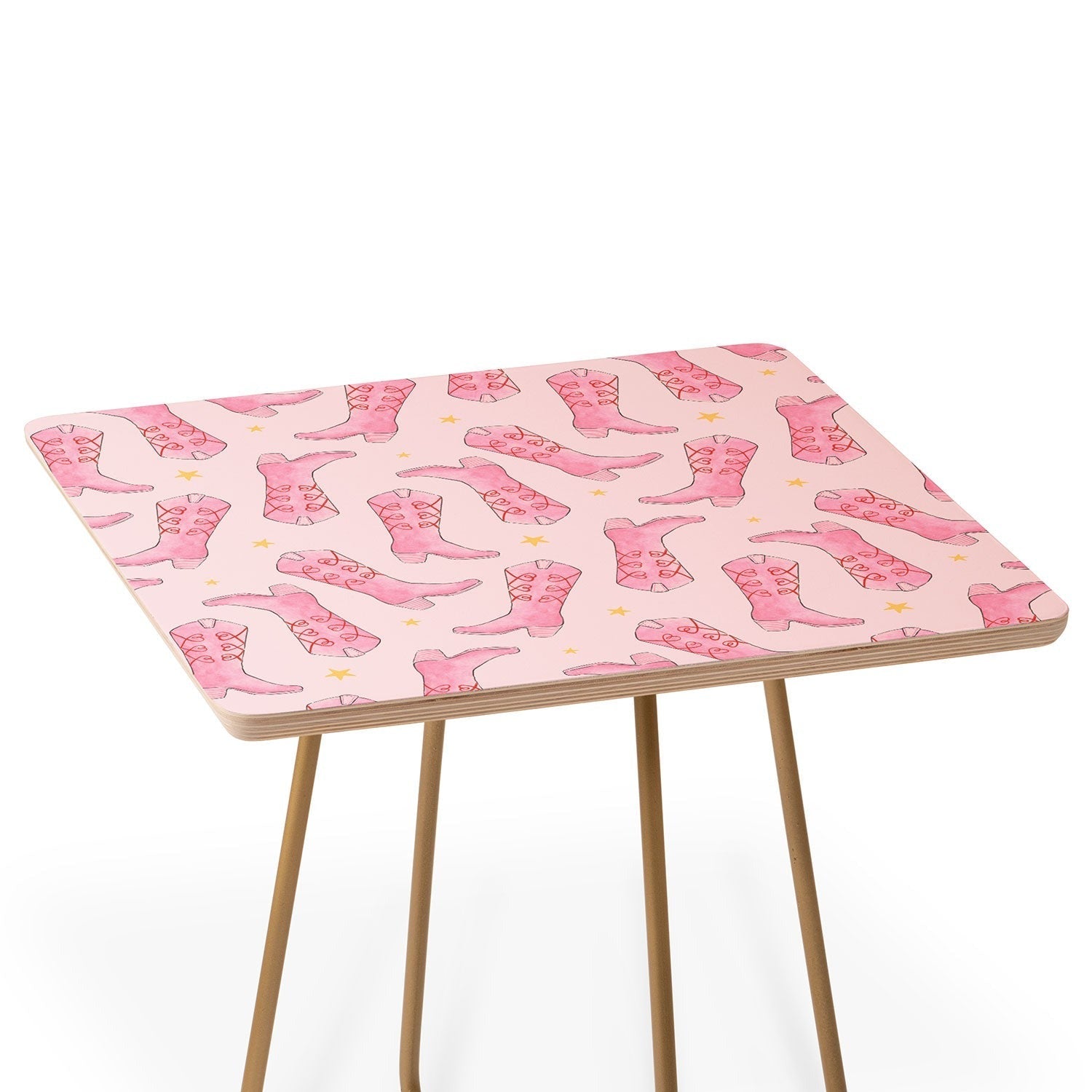 Love_Ryming Stars and Boots Side Table