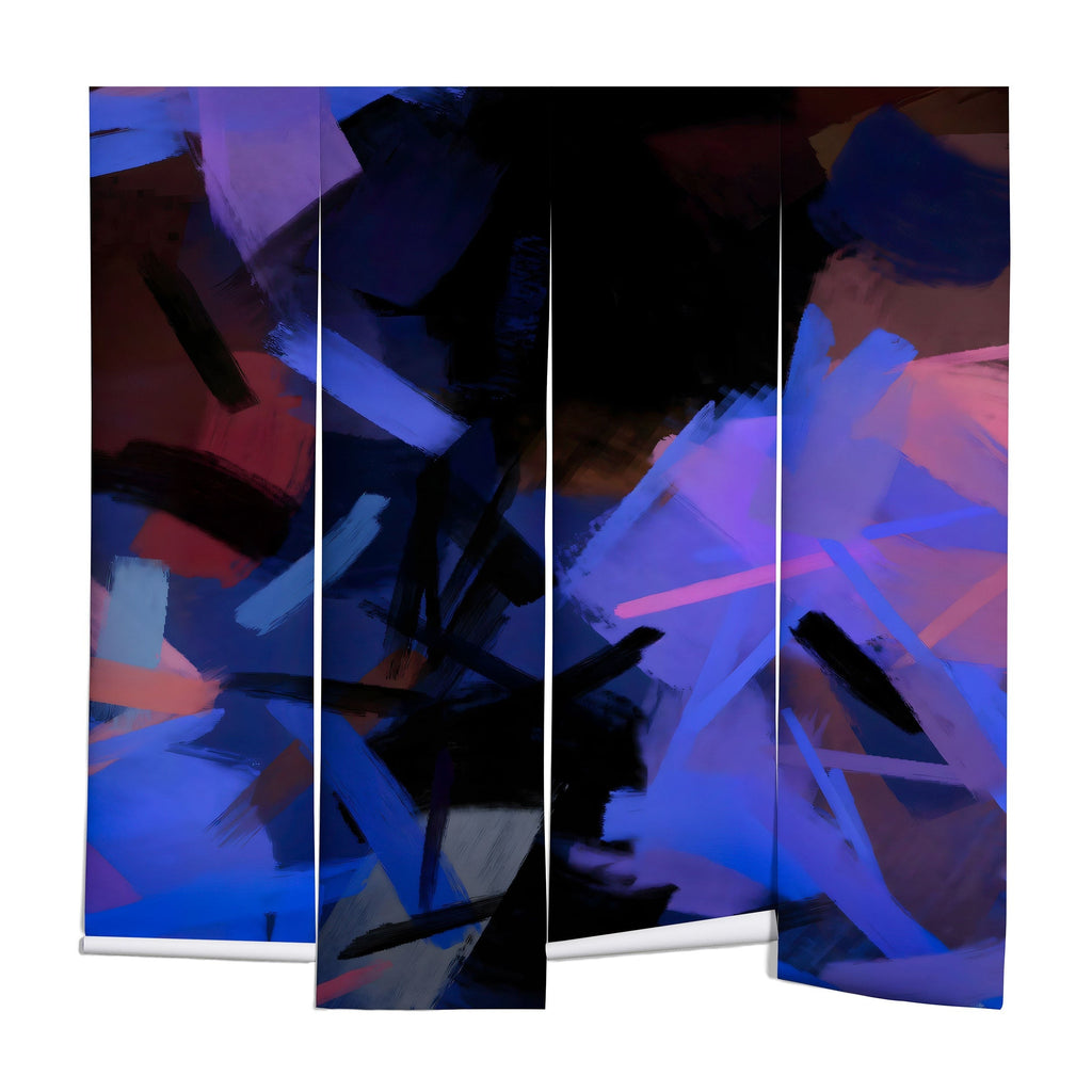 83 Oranges Midnight Sparks Wall Mural
