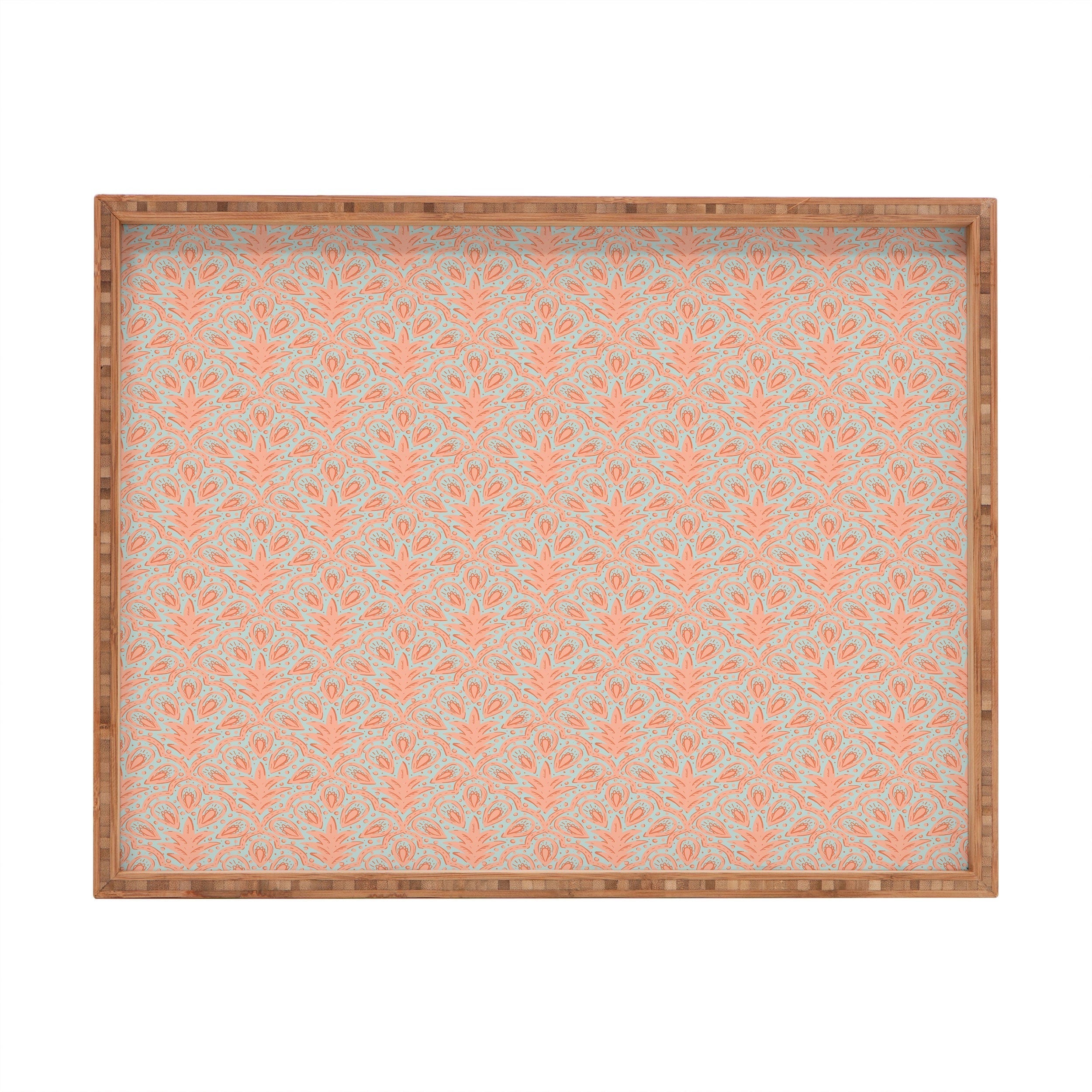 CoastL Studio Palm Scallop Rectangular Tray