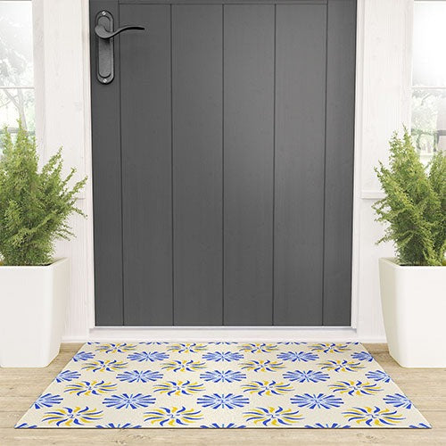 Design by Spark Dolce Vita Radial Sun Flames Welcome Mat