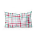 Lisa Argyropoulos Merry Vintage Plaid Oblong Throw Pillow