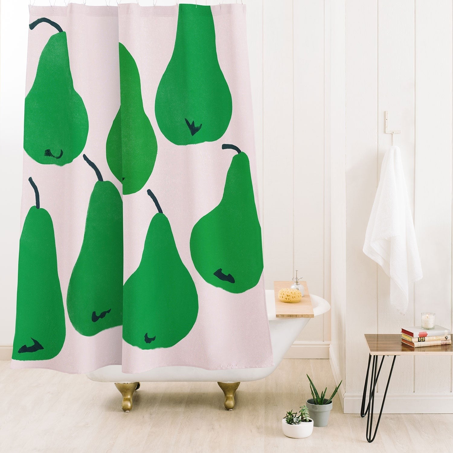 Garima Dhawan pears 1 Shower Curtain