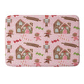 carriecantwell Sweet Christmas Holidays Memory Foam Bath Mat