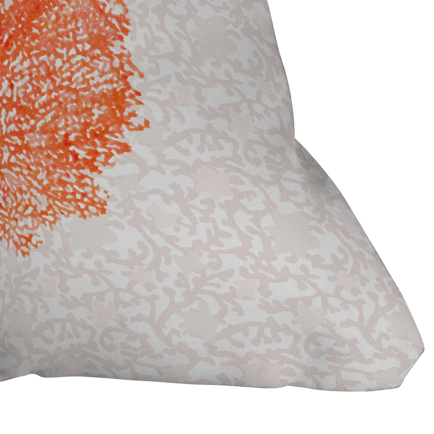Hadley Hutton Coral Sea Collection 4 Throw Pillow