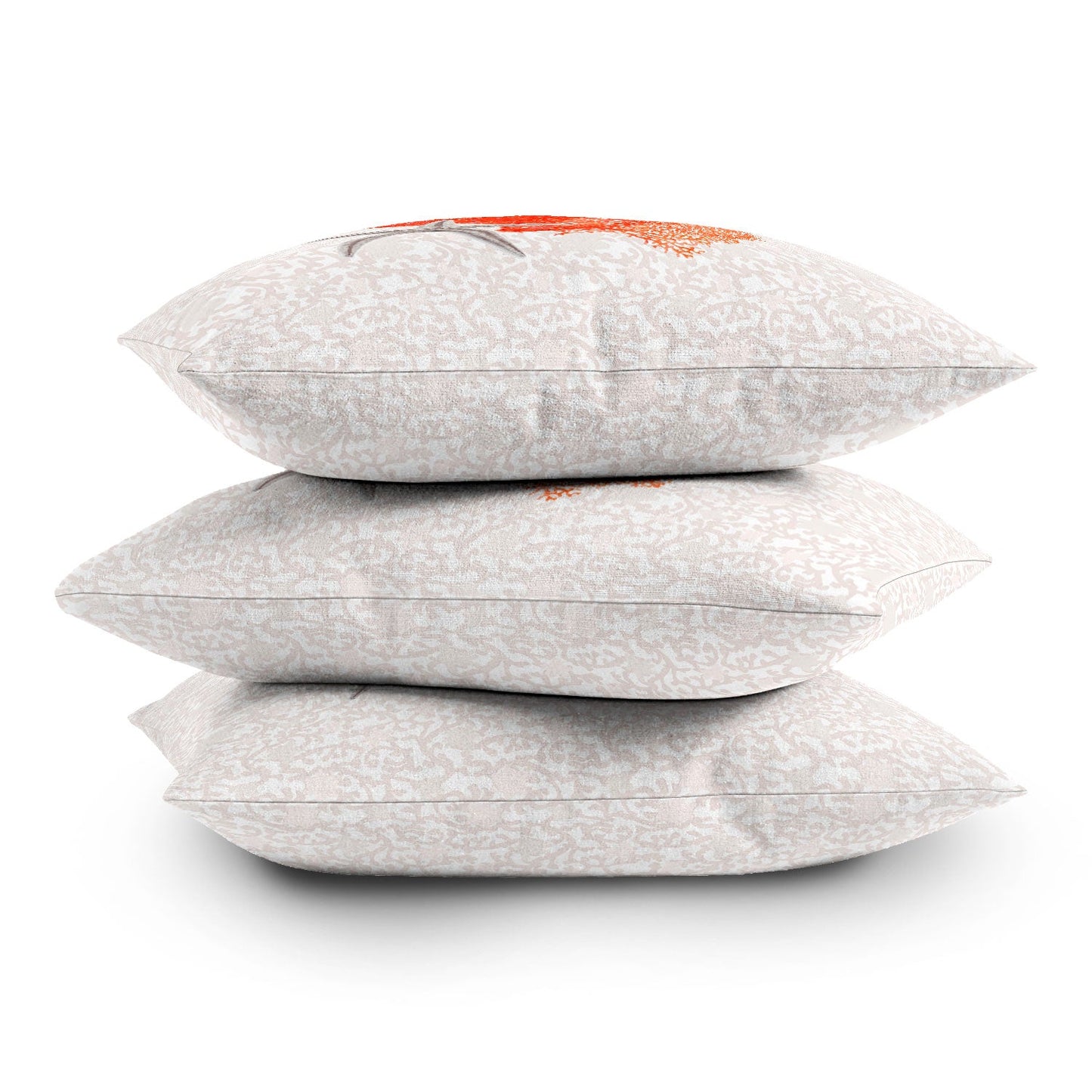 Hadley Hutton Coral Sea Collection 4 Throw Pillow