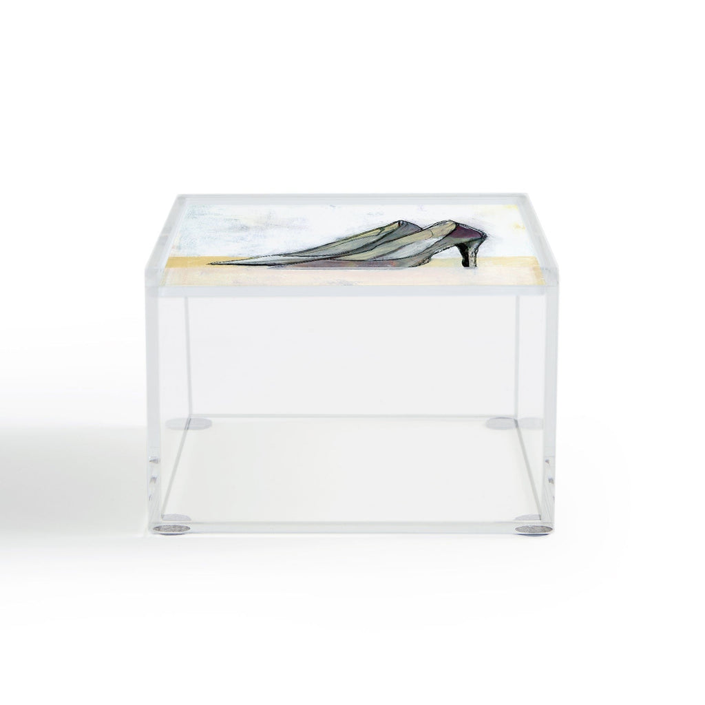 Sophia Buddenhagen Grey Stiletto Acrylic Box