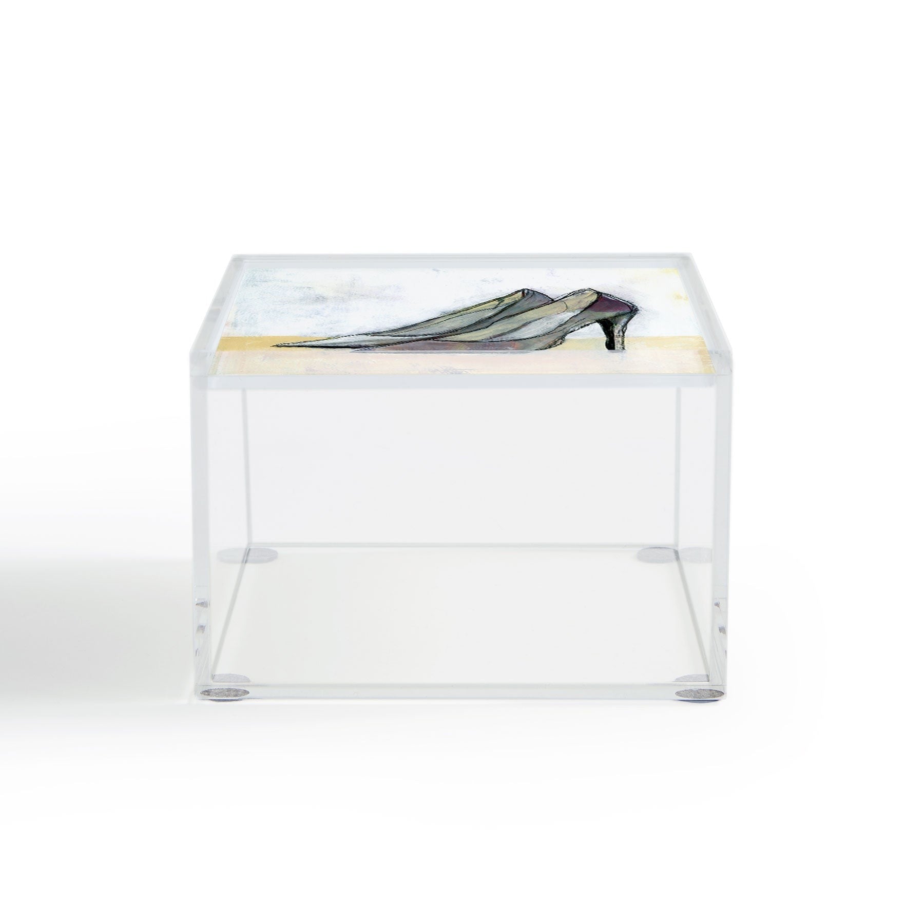 Sophia Buddenhagen Grey Stiletto Acrylic Box