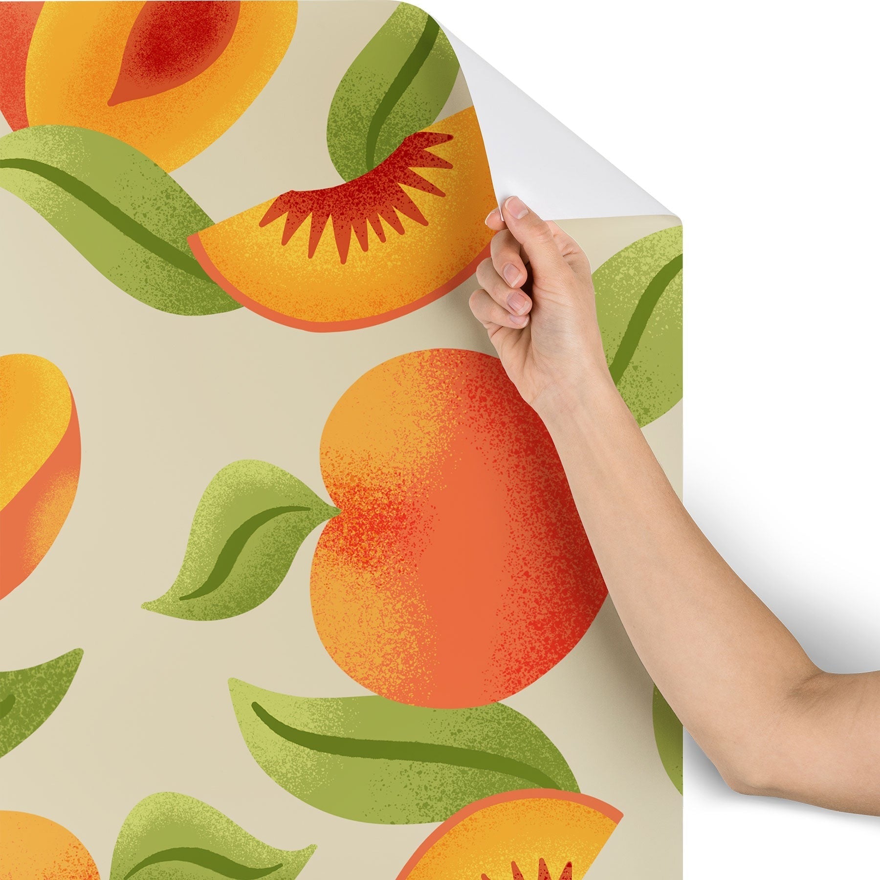 Jessica Molina Peach Pattern Wallpaper