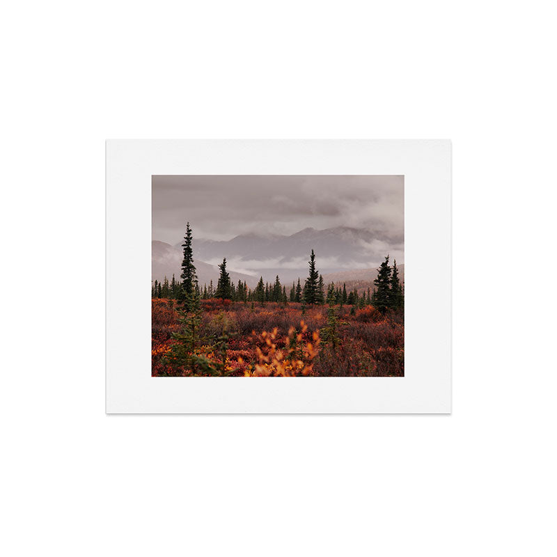 Hannah Kemp Autumn Up North Art Print
