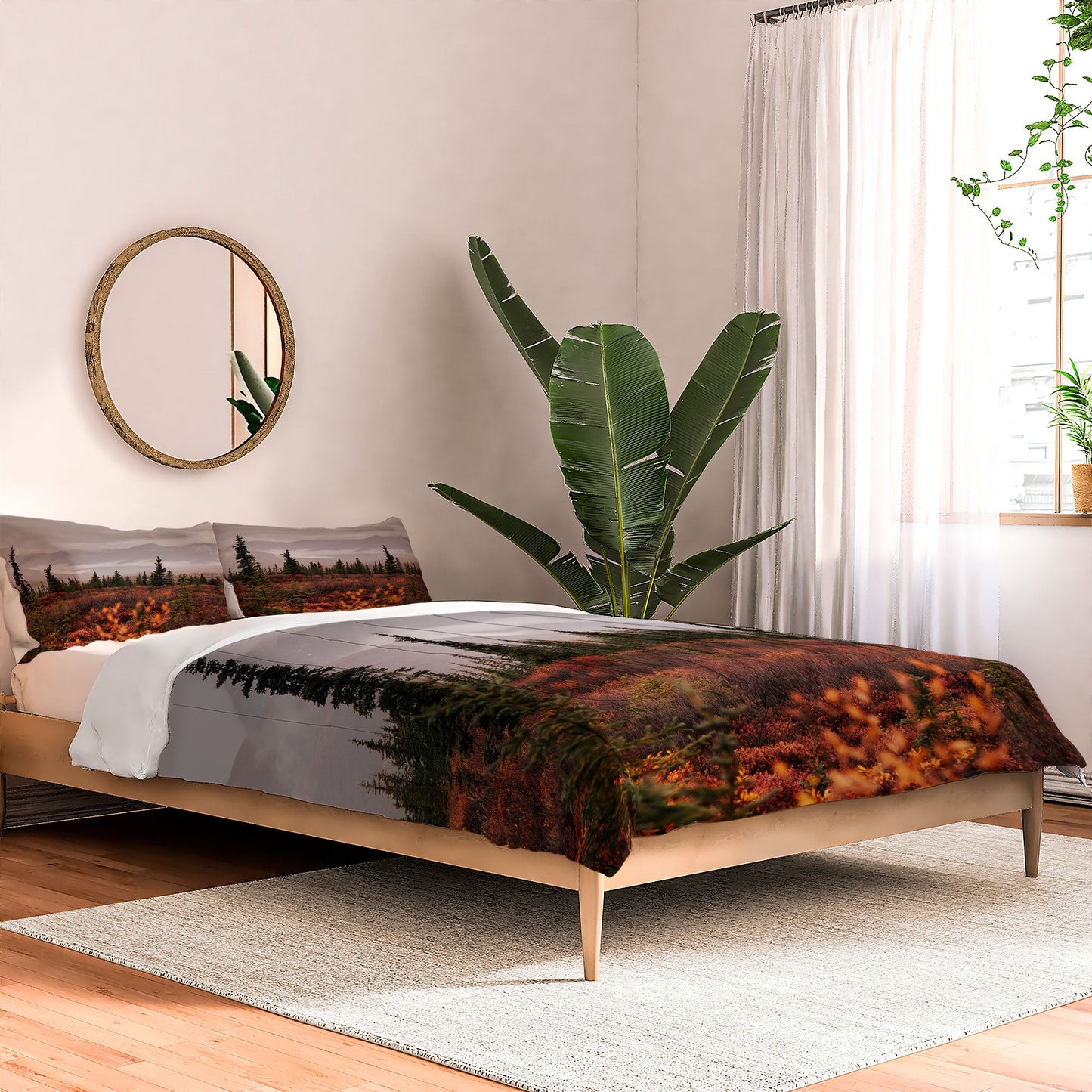 Hannah Kemp Autumn Up North Comforter