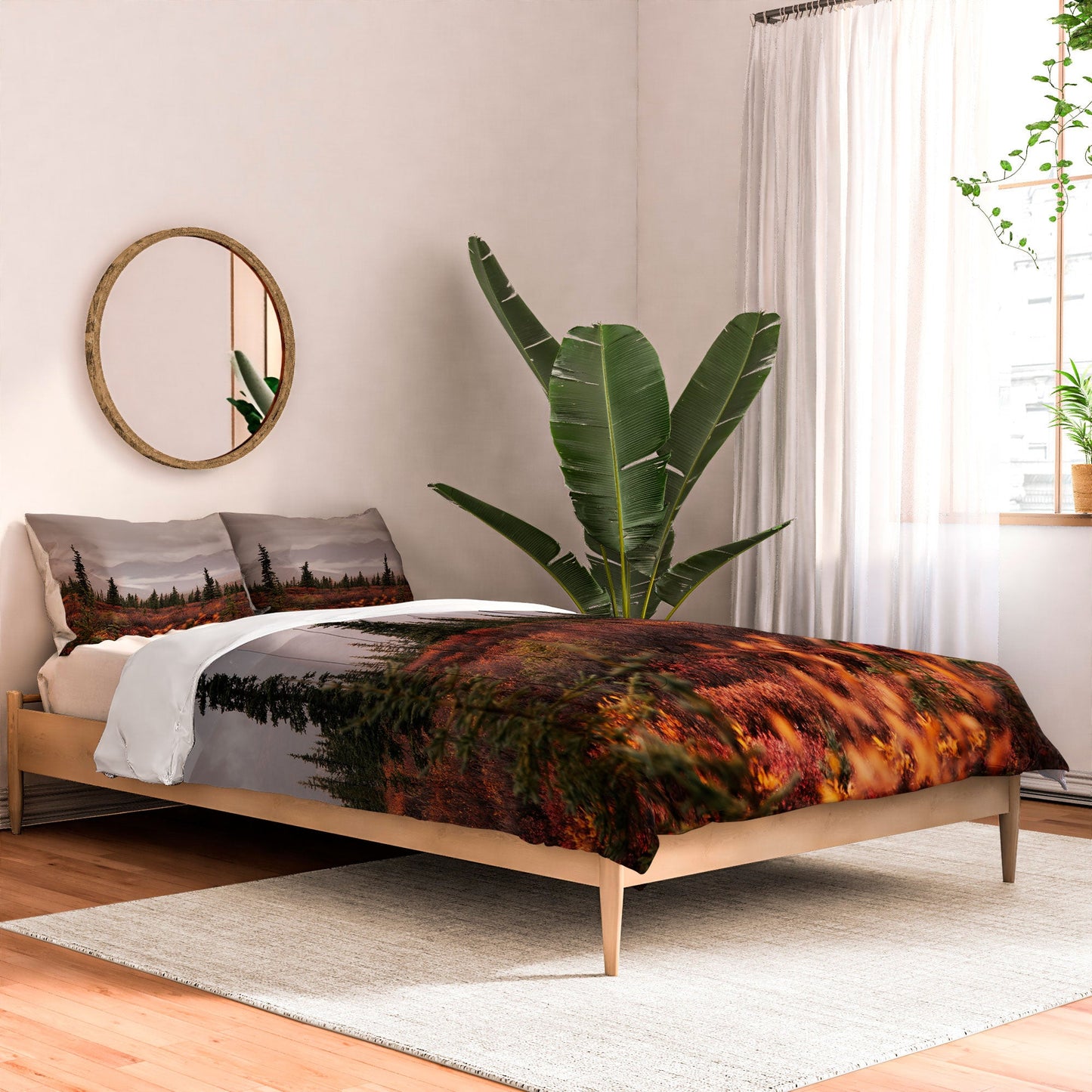 Hannah Kemp Autumn Up North Comforter