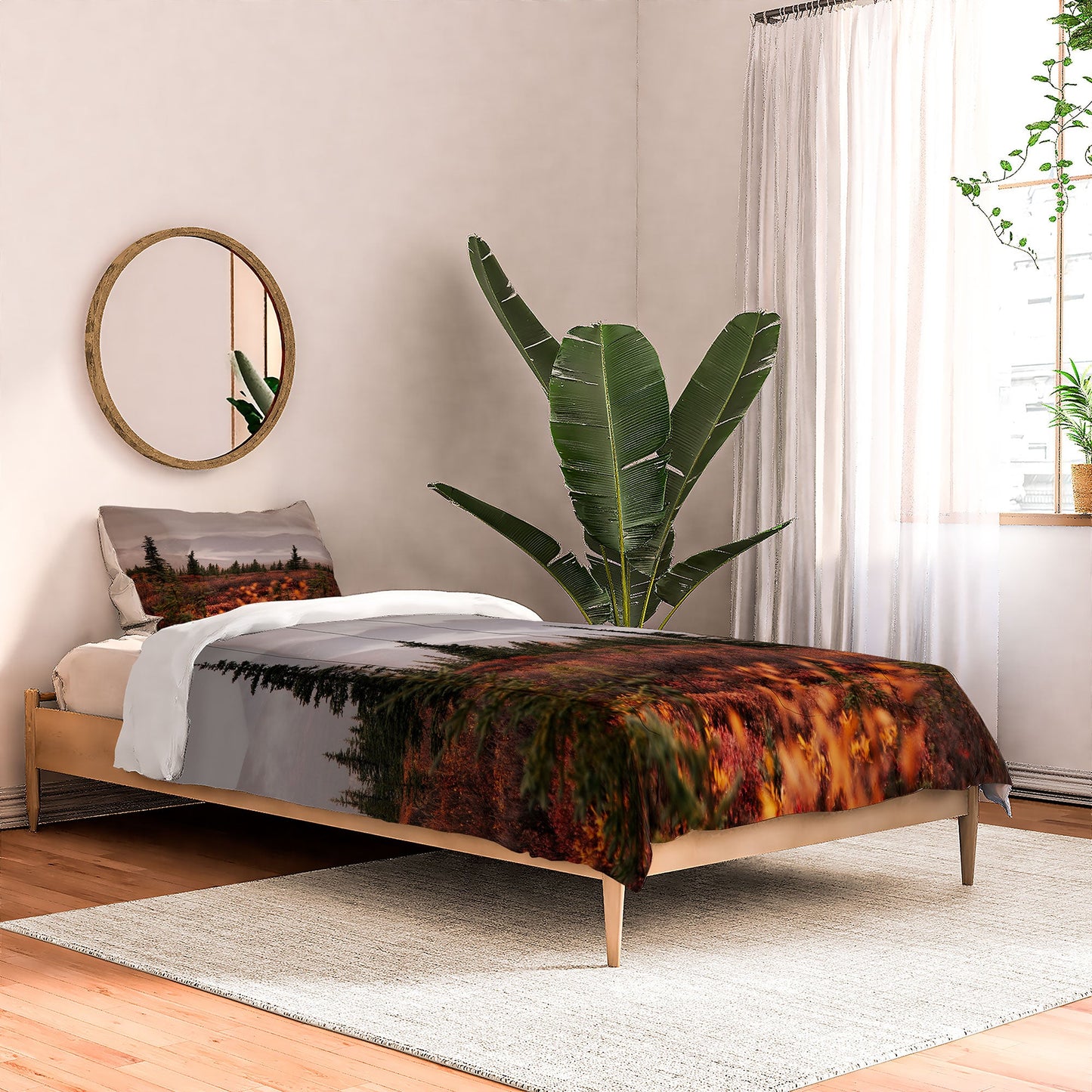 Hannah Kemp Autumn Up North Comforter