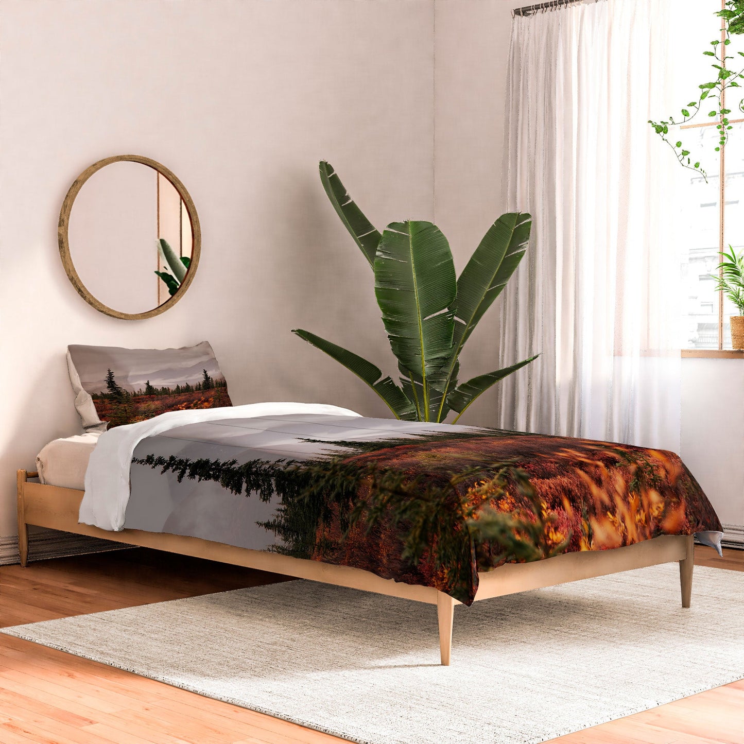 Hannah Kemp Autumn Up North Comforter
