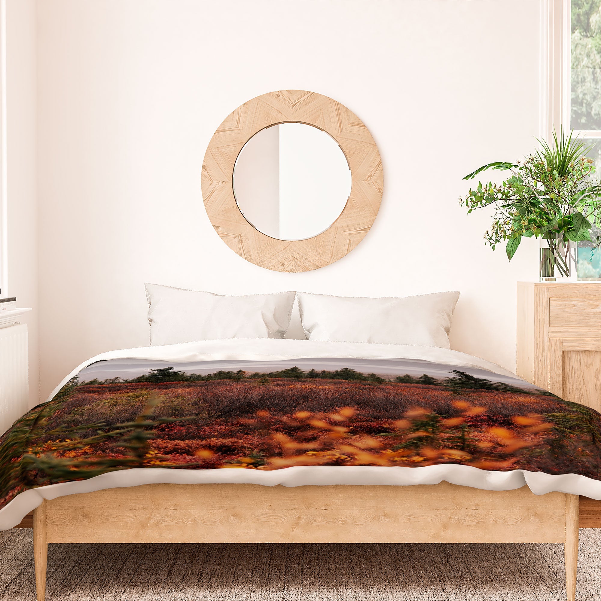 Hannah Kemp Autumn Up North Duvet Cover