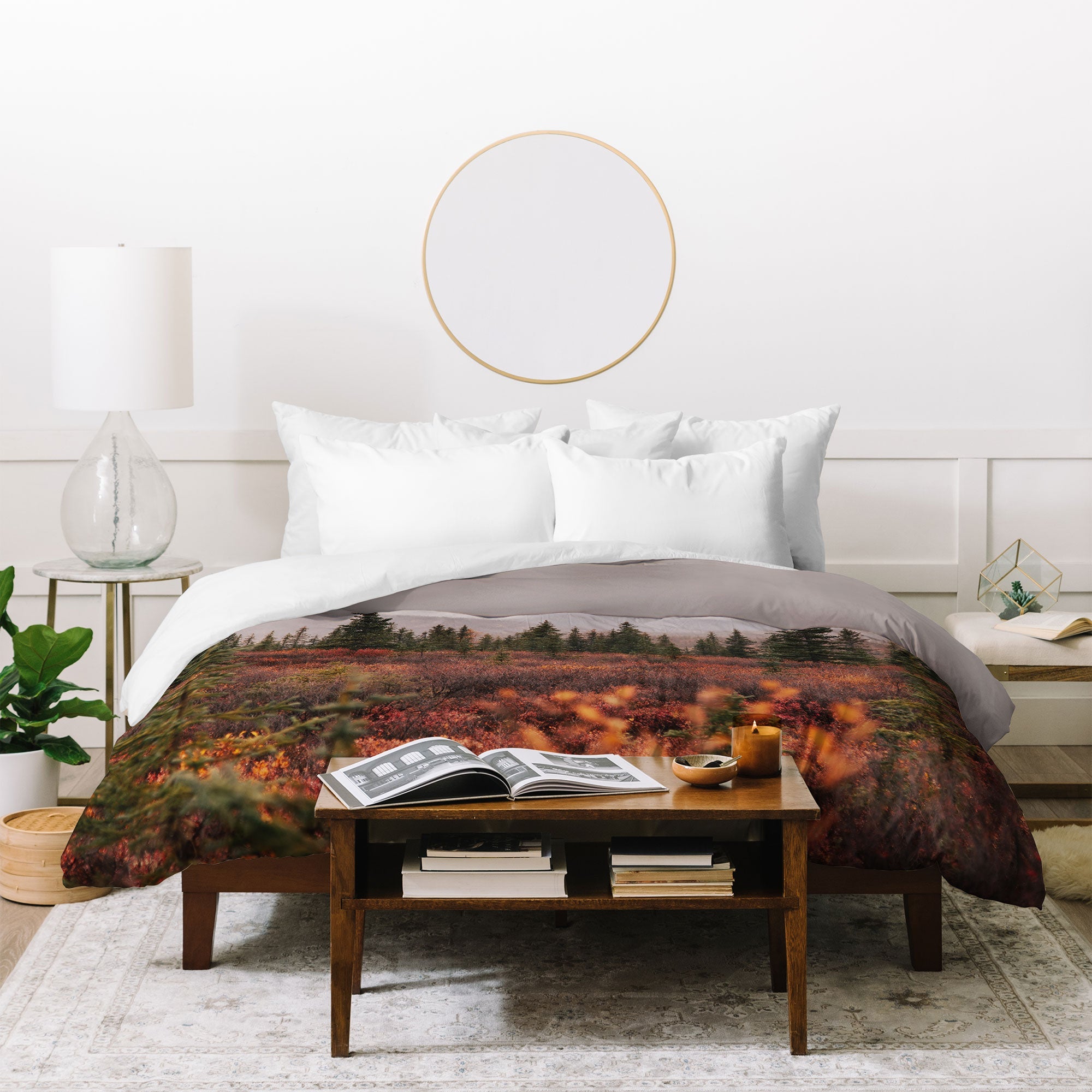 Hannah Kemp Autumn Up North Duvet Cover