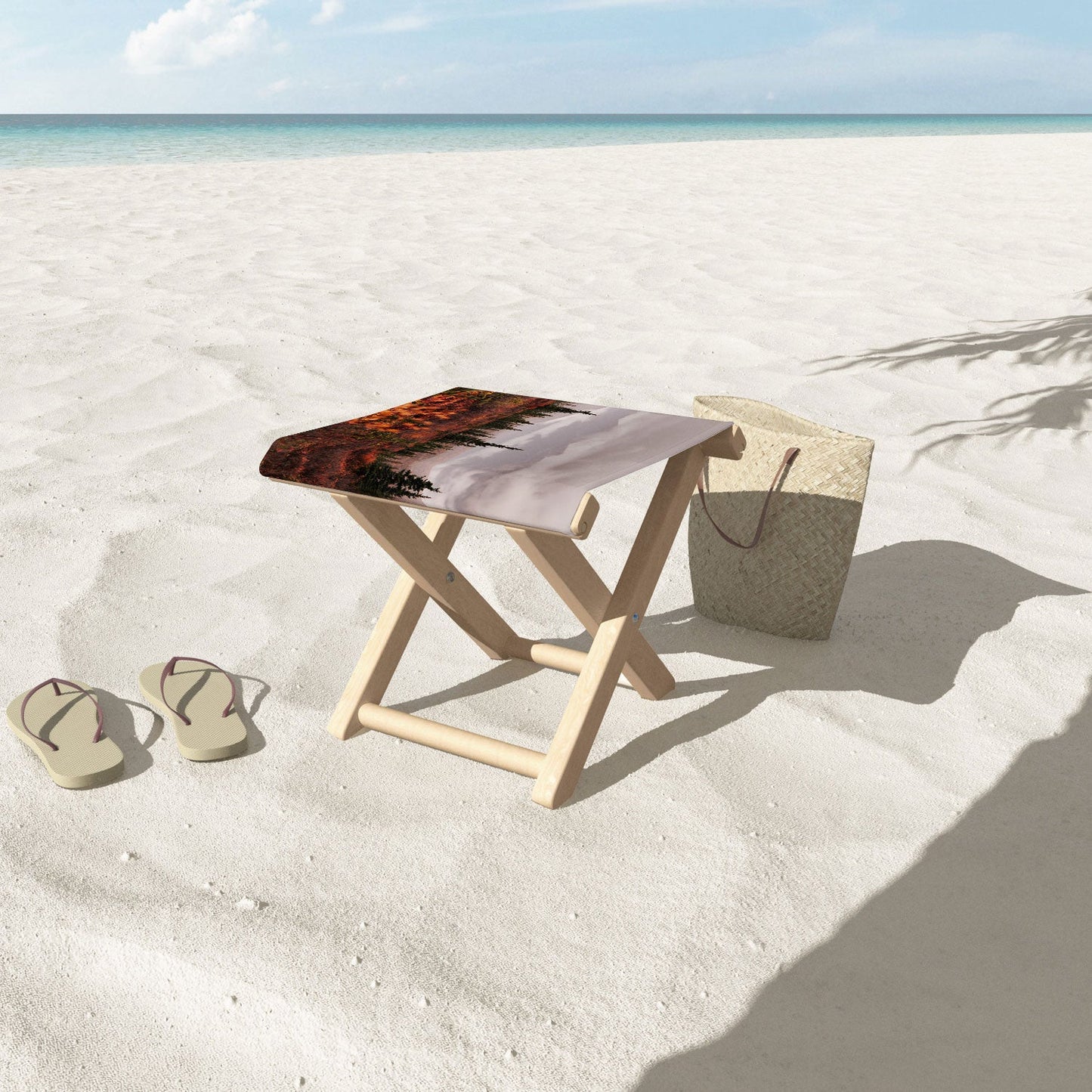 Hannah Kemp Autumn Up North Folding Stool