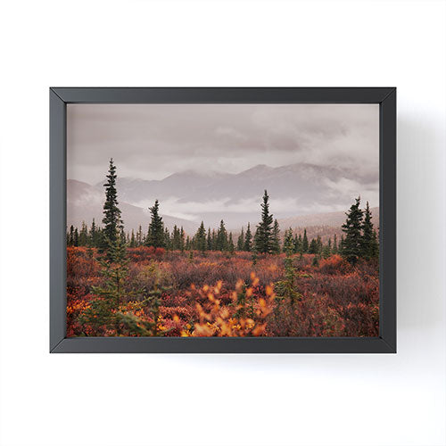 Hannah Kemp Autumn Up North Framed Mini Art Print