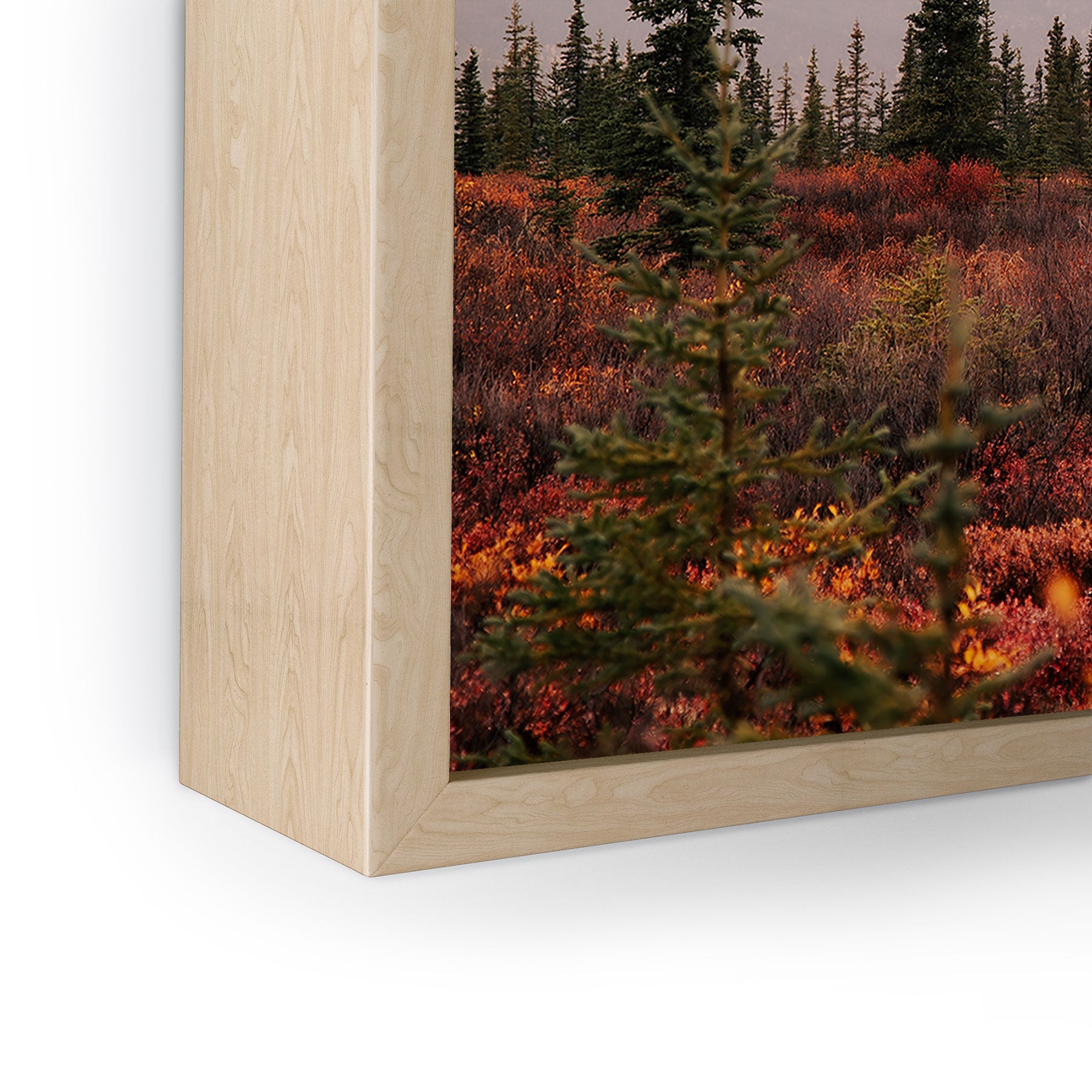 Hannah Kemp Autumn Up North Framed Mini Art Print