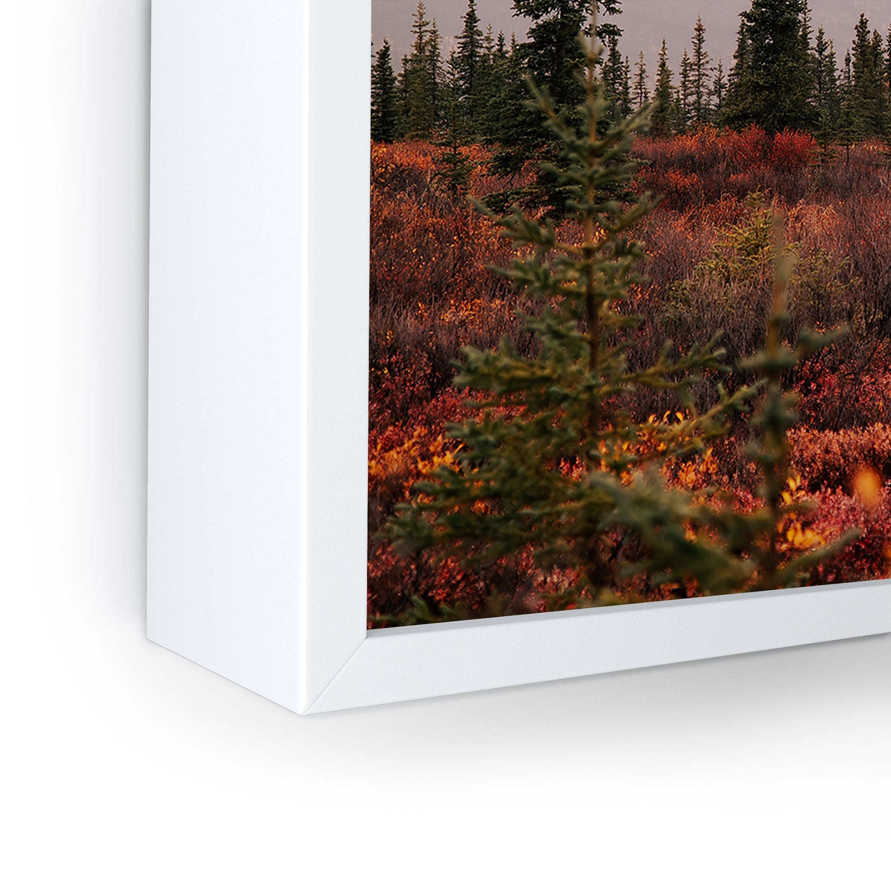 Hannah Kemp Autumn Up North Framed Mini Art Print