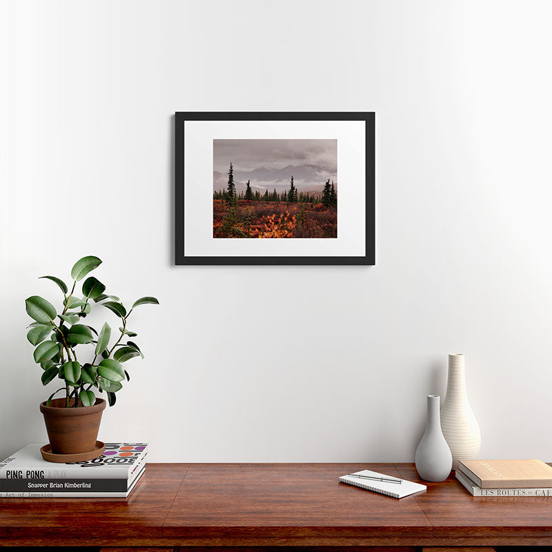 Hannah Kemp Autumn Up North Framed Art Print