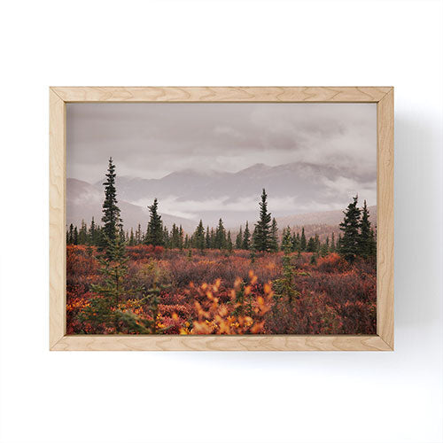 Hannah Kemp Autumn Up North Framed Mini Art Print
