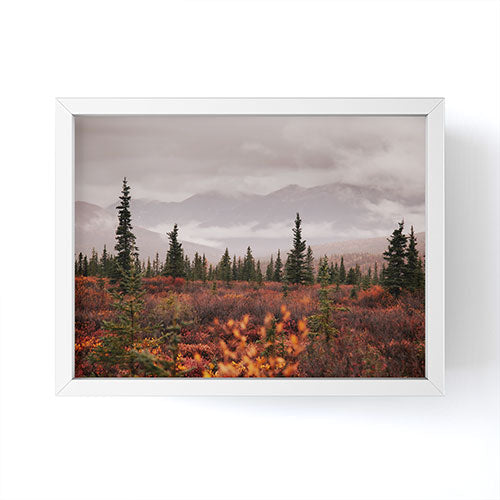 Hannah Kemp Autumn Up North Framed Mini Art Print