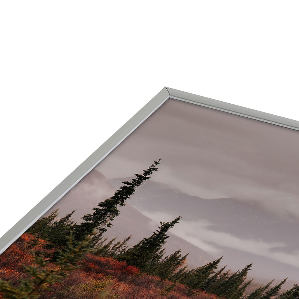 Hannah Kemp Autumn Up North Square Metal Framed Art Print