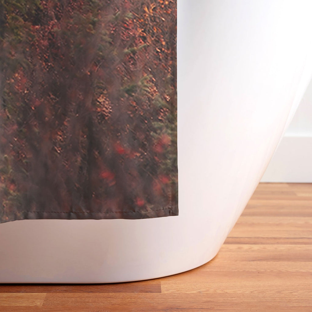 Hannah Kemp Autumn Up North Shower Curtain