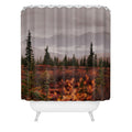 Hannah Kemp Autumn Up North Shower Curtain