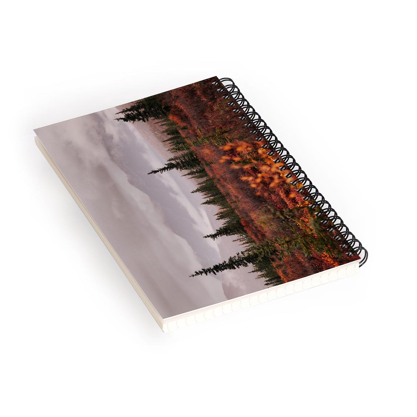 Hannah Kemp Autumn Up North Spiral Notebook